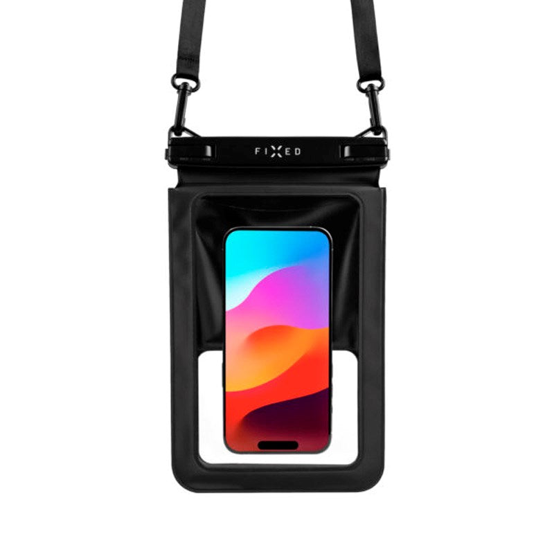 Fixed Float Case Twin 2-i-1 Vanntett Universal Etui (maks. mobilitet: 195 x 135 mm) - Svart