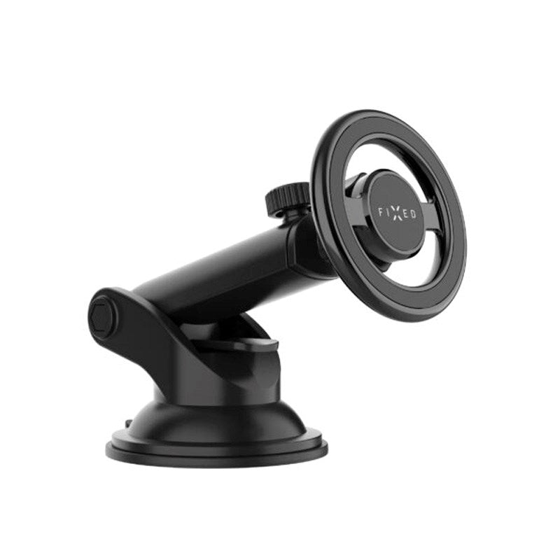 Fixed MagMount Magnetisk Telefonholder for Dashbord / Frontrute – MagSafe Kompatibel – Svart