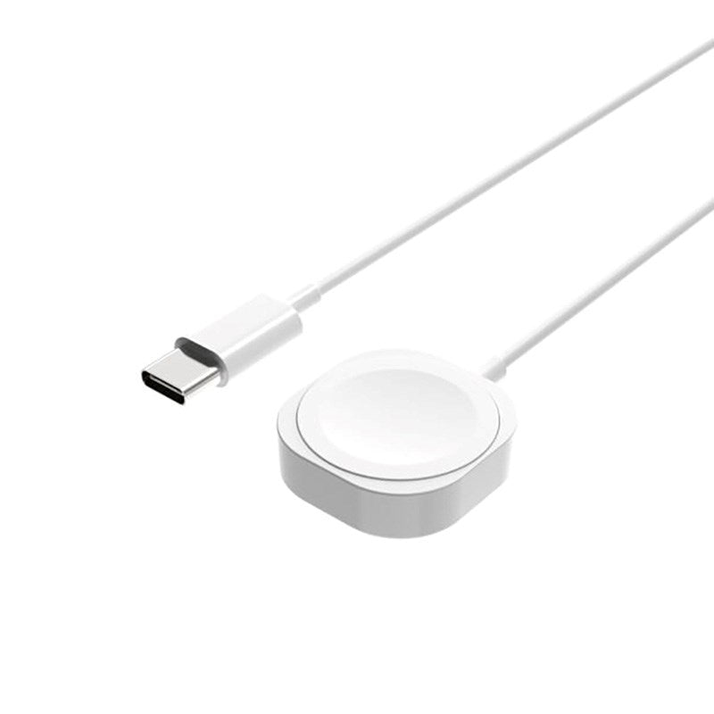 Fixed Apple Watch Trådløs Lader 2.5W med USB-C - 1m - Hvit