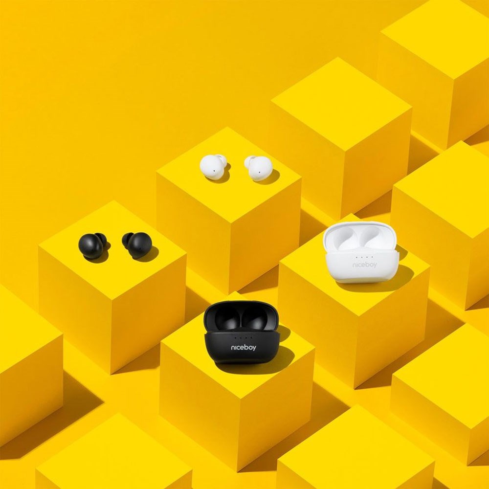 Niceboy HIVE Podsie 4 True Wireless In-Ear Hodetelefoner - Hvit