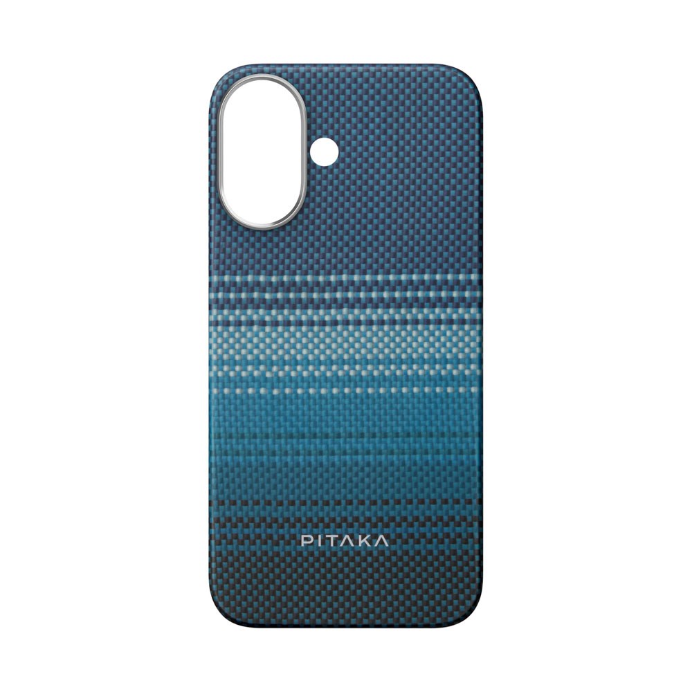iPhone 16 PITAKA Tactile Woven Deksel - MagSafe Kompatibel - Moonrise