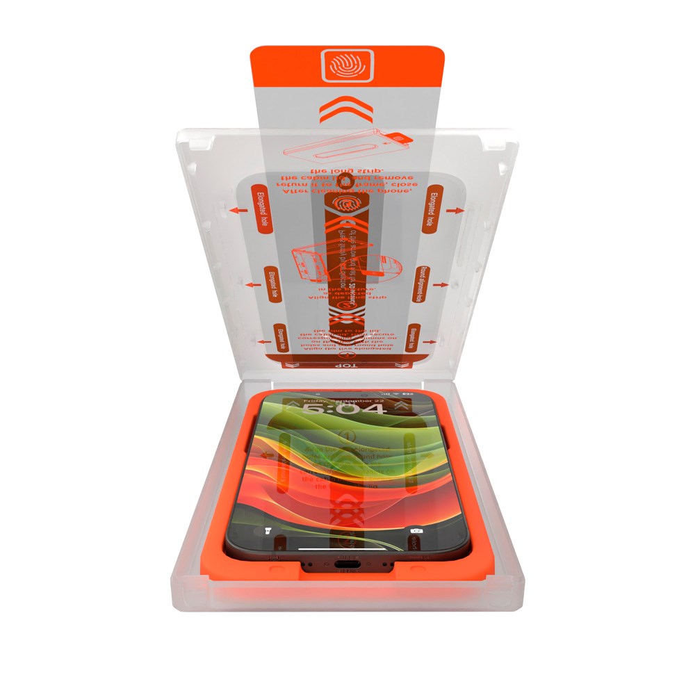 iPhone 16e / 14 / 13 / 13 Pro Mobile Origin Beskyttelsesglass - Case Friendly - 2 Pack - Gjennomsiktig