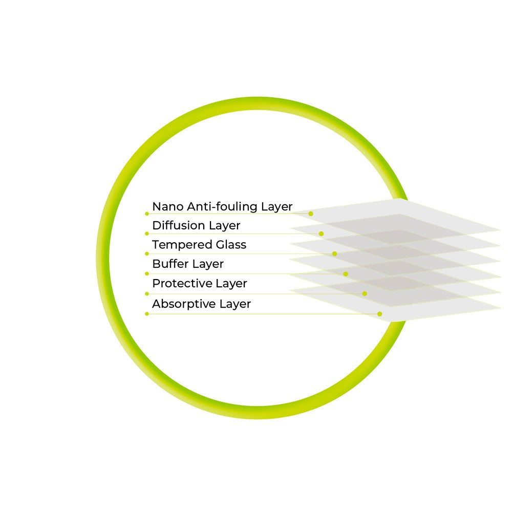 iPad Air (2022) Mobil Origin Glass Skjermbeskytter - Gjennomsiktig