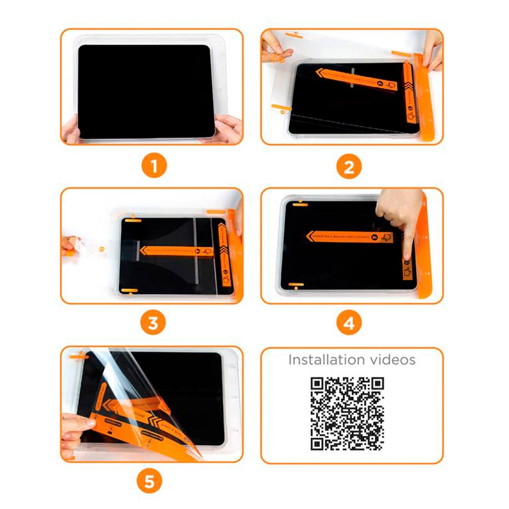 iPad Pro 11" (2025 / 2024) Mobil Origin Glass Skjermbeskytter - Gjennomsiktig