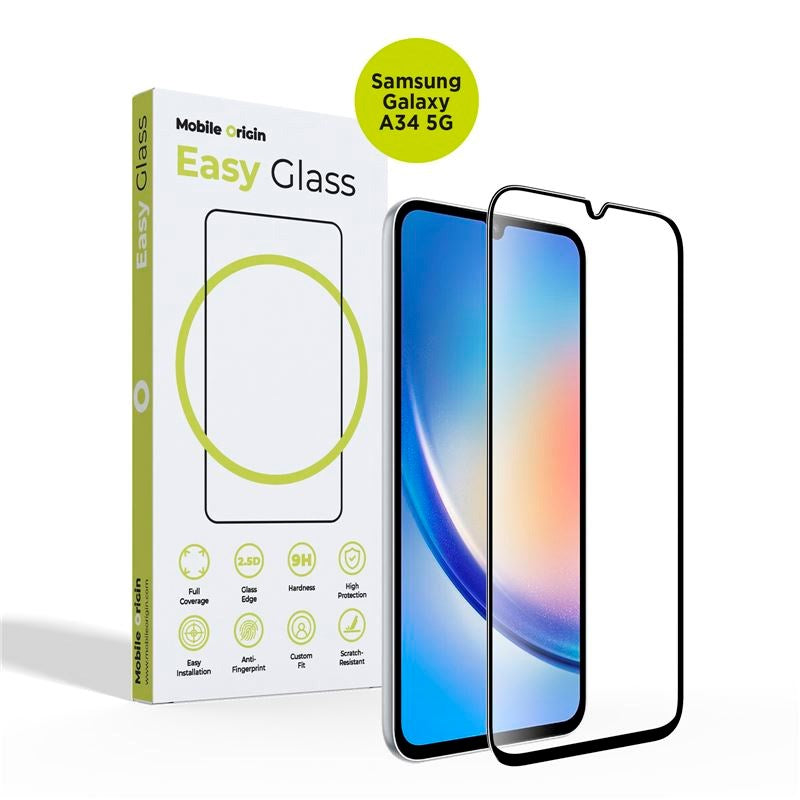 Samsung Galaxy A34 5G Mobile Origin EasyGlass - Skjermbeskytter