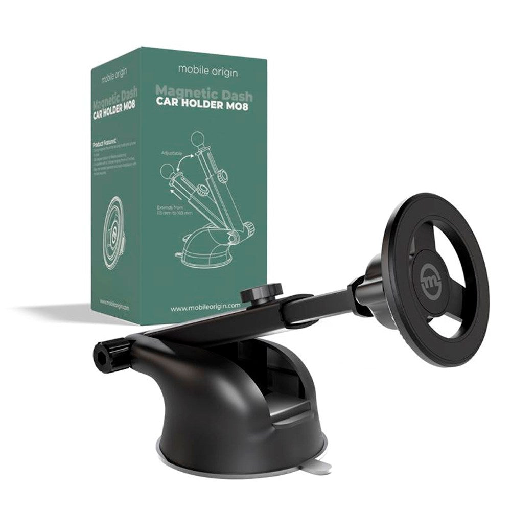 Mobile Origin MO8 Magnetisk Bilholder - MagSafe Kompatibel - Svart