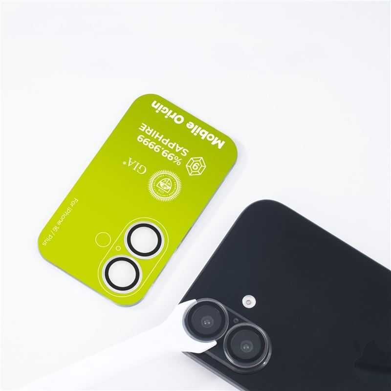 Mobile Origin Herdet Glass Kamerabeskyttelse for iPhone 16 / 16 Plus - Klar