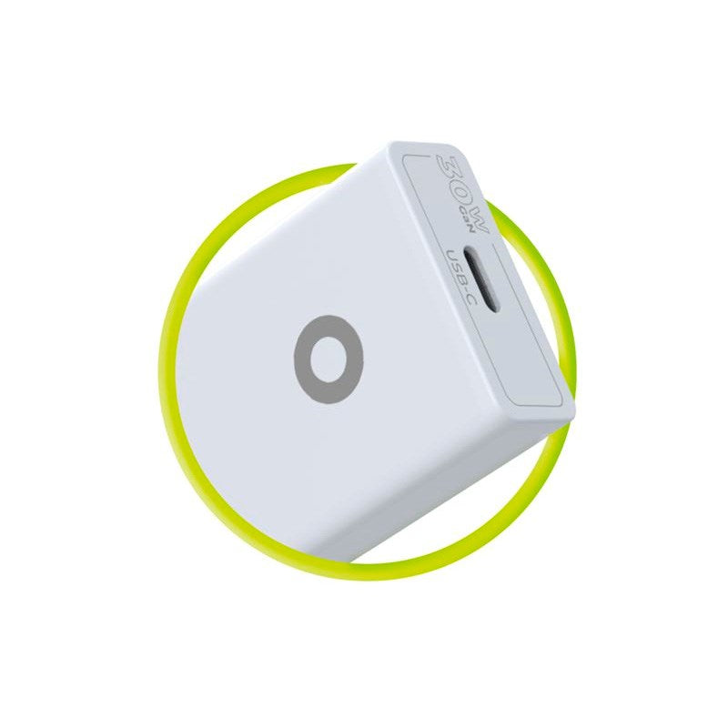 Mobile Origin MO17 30W Slim Vegglader m. 1x USB-C - Hvit