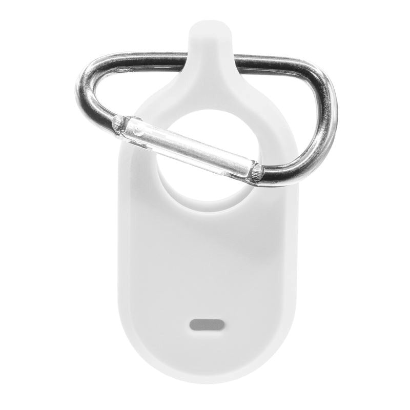 Mobile Origin Samsung Galaxy SmartTag2 Silikon Deksel med Karabinkrok - Hvit