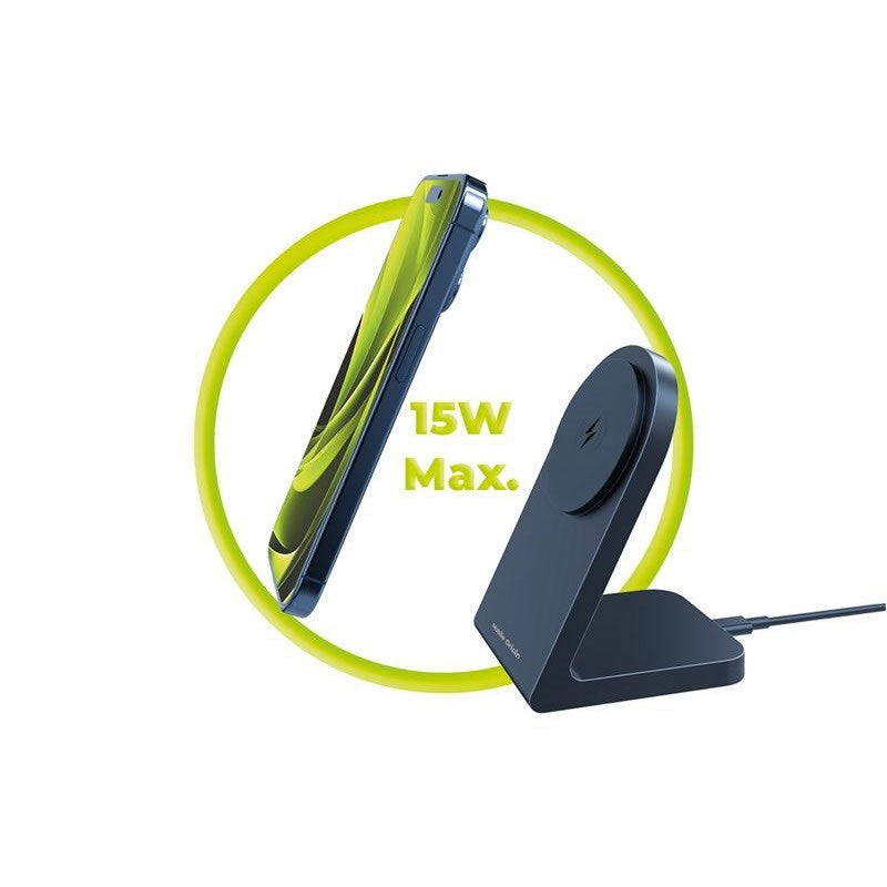Mobile Origin PW10 15W Trådløs Lader – MagSafe / Qi Kompatibel - Svart