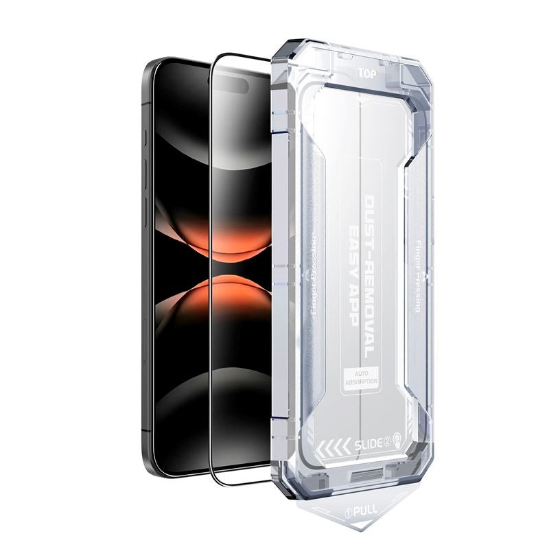 iPhone 17 Mobile Origin Screen Guard Skjermbeskytterglass med Easy Applicator - Gjennomsiktig