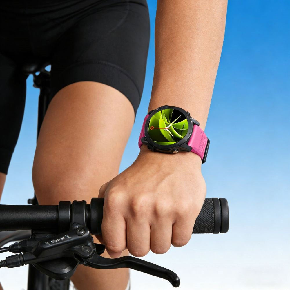 Mobile Origin Universal Garmin Stropp (22 mm QuickFit) – Silikon – Rosa