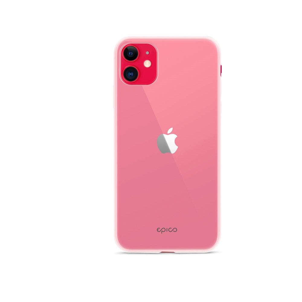 iPhone 11 Epico Silikon Deksel - Gjennomsiktig / Hvit