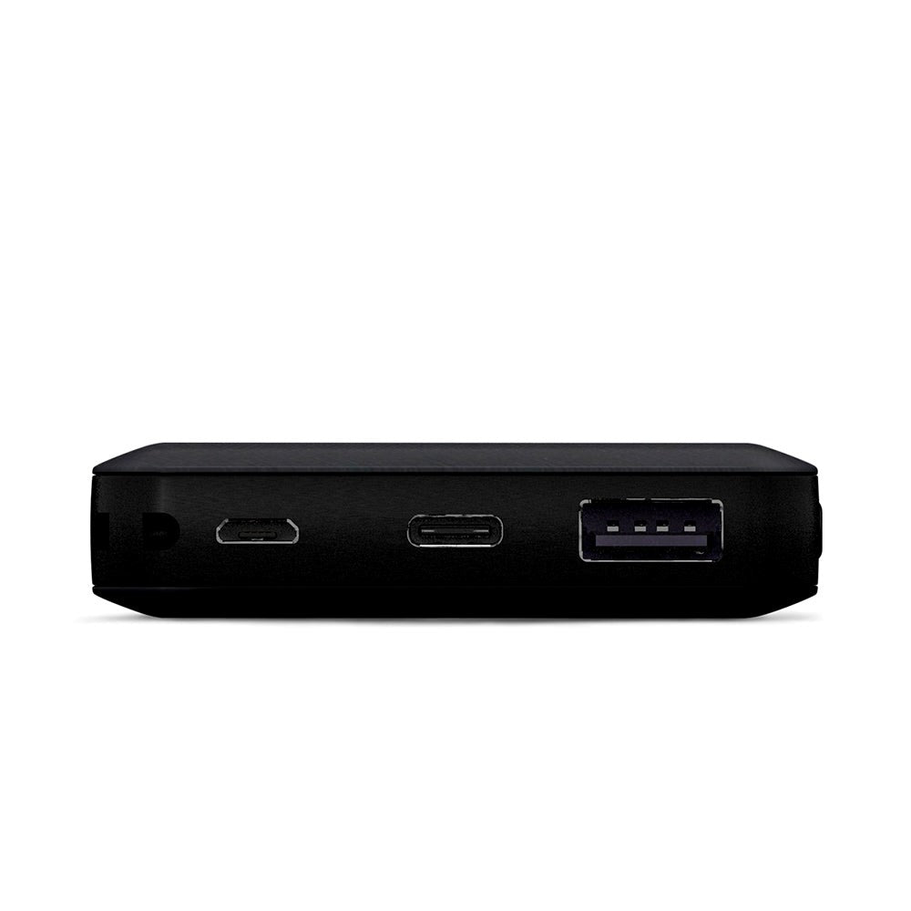 Epico 10W Trådløs Magnetisk Powerbank 5000 mAh m. USB-C-Kabel - MagSafe-Kompatibel - Svart