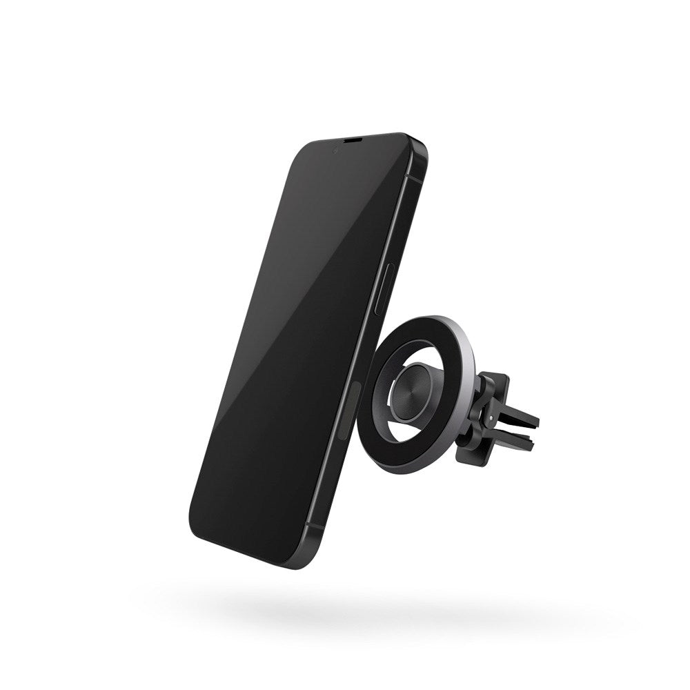 Epico Magnetisk Mobilholder for Bilens Ventilasjonssystem - MagSafe-Kompatibel - Space Grey