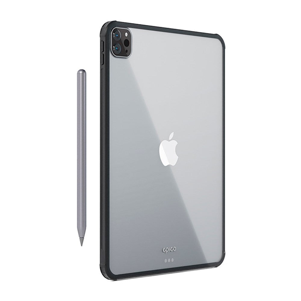 iPad Pro 11" (2022 / 2021 / 2020 / 2018) / iPad Air 10.9" (2022 / 2020) Epico Hero Case - Gjennomsiktig / Svart