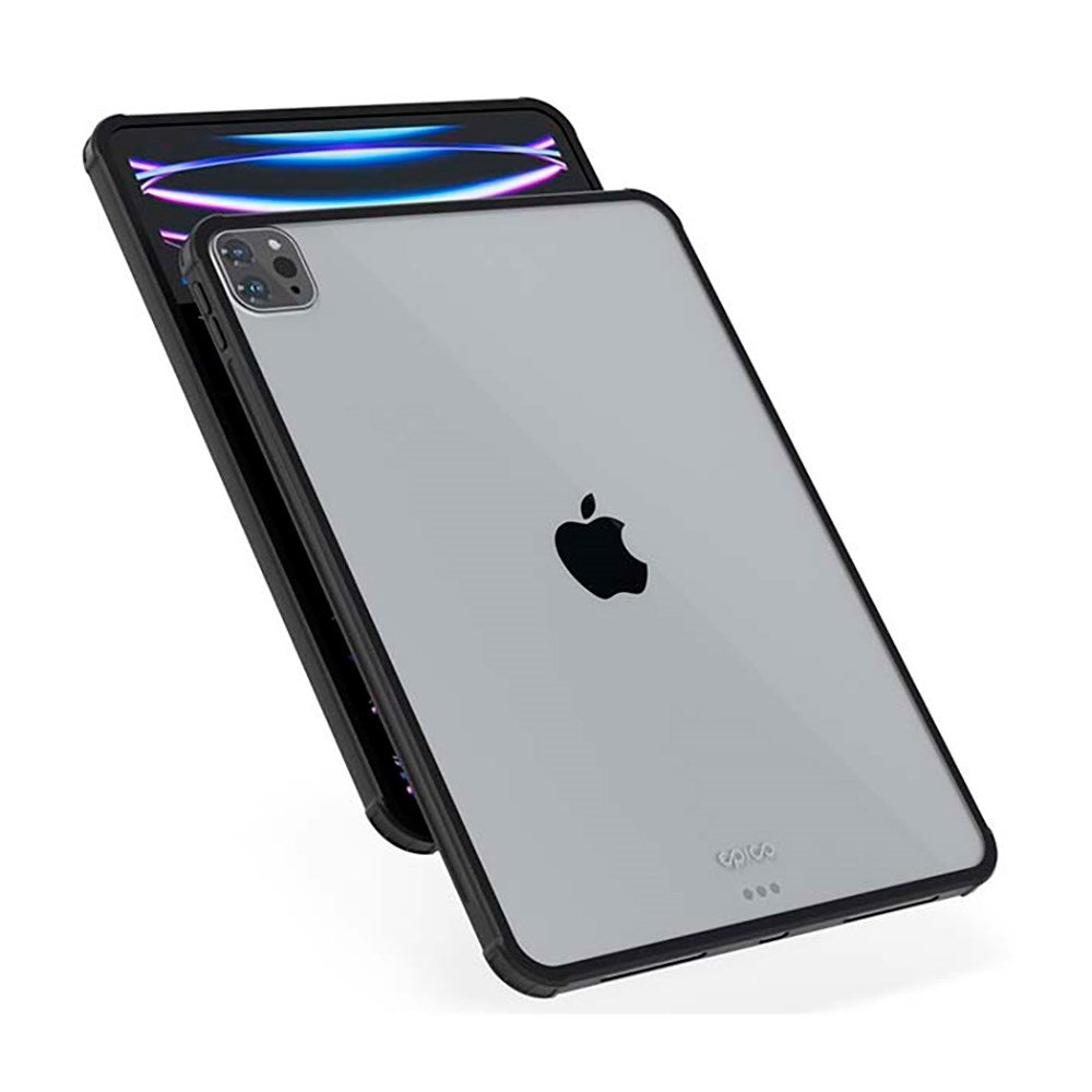 iPad Pro 11" (2022 / 2021 / 2020 / 2018) / iPad Air 10.9" (2022 / 2020) Epico Hero Case - Gjennomsiktig / Svart