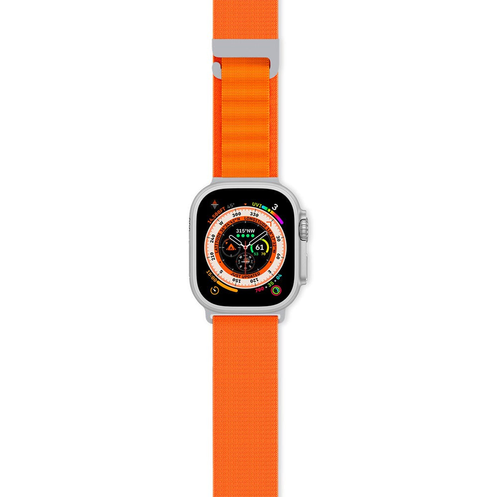 Epico Apple Watch (42/44/SE/45/46/49mm) Alpine Strap - Oransje