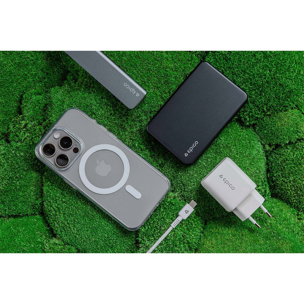 Epico Resolve Vegglader PD 30W GaN med USB-C - Hvit