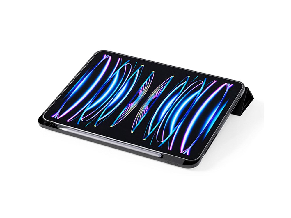 EPICO iPad Pro 12,9" / iPad Air 13" (2025 / 2024) Hero Flip-Deksel - Svart