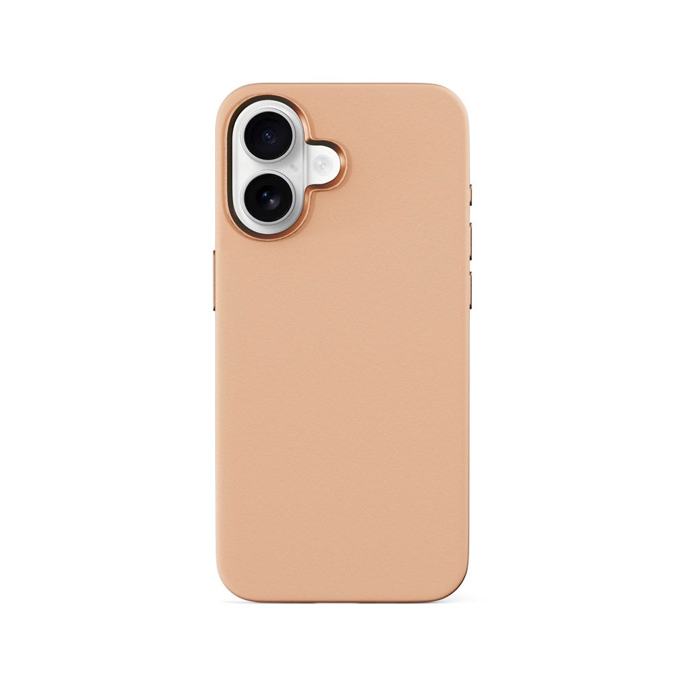 iPhone 16 Epico Mag+ Silikon Deksel - MagSafe Kompatibel - Desert Titanium