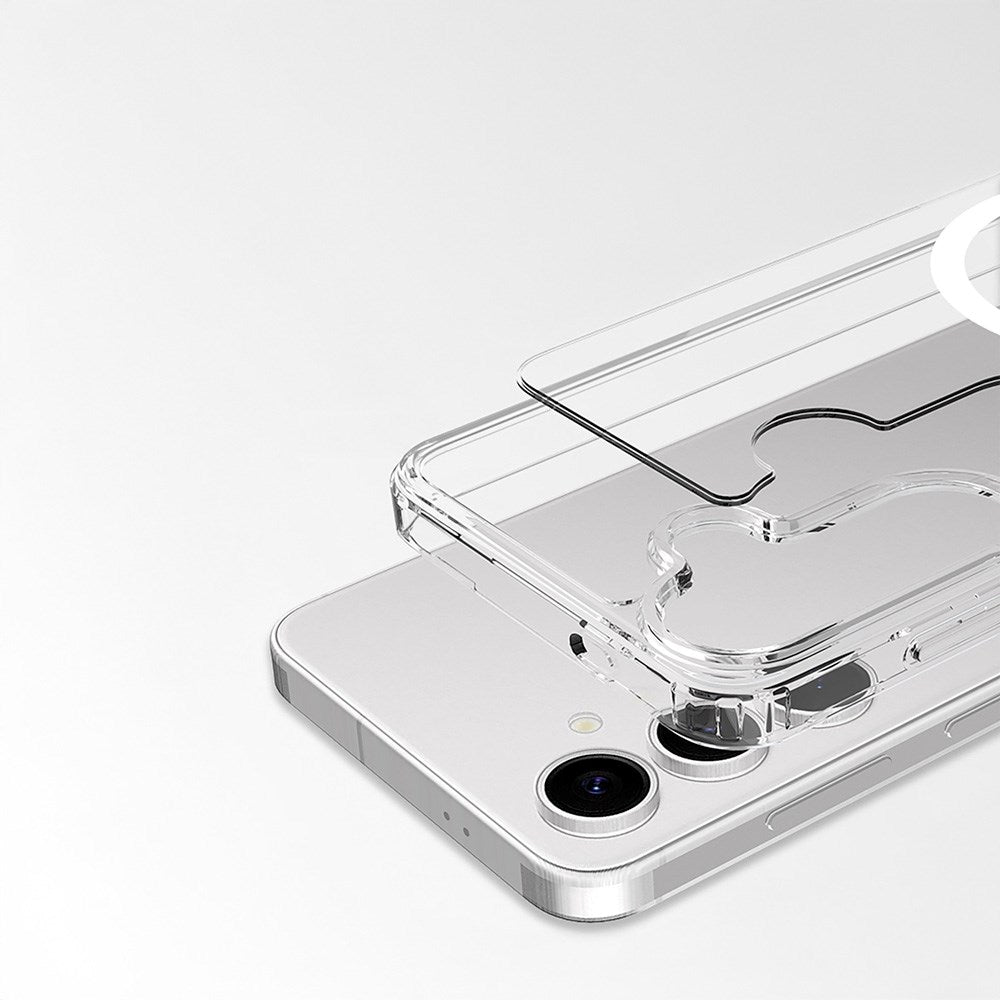 Samsung Galaxy S25+ (Plus) Spello Mag+ Clear Deksel - MagSafe Kompatibel - Gennemsigtig