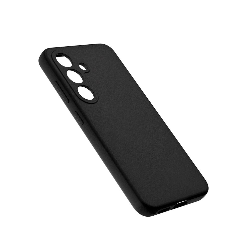 Samsung Galaxy S25 Spello Mag+ Silikon Deksel - MagSafe Kompatibel - Svart