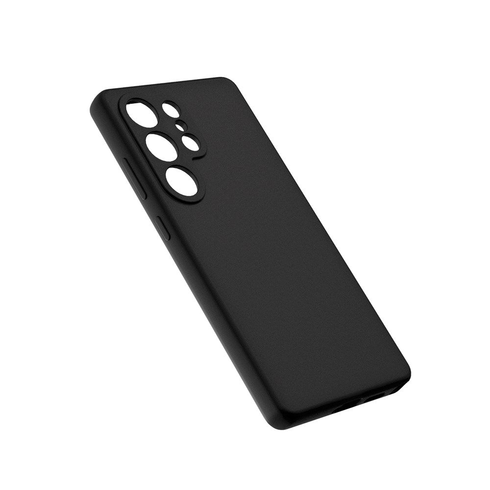 Samsung Galaxy S25 Ultra Spello Mag+ Silikon Deksel - MagSafe Kompatibel - Svart