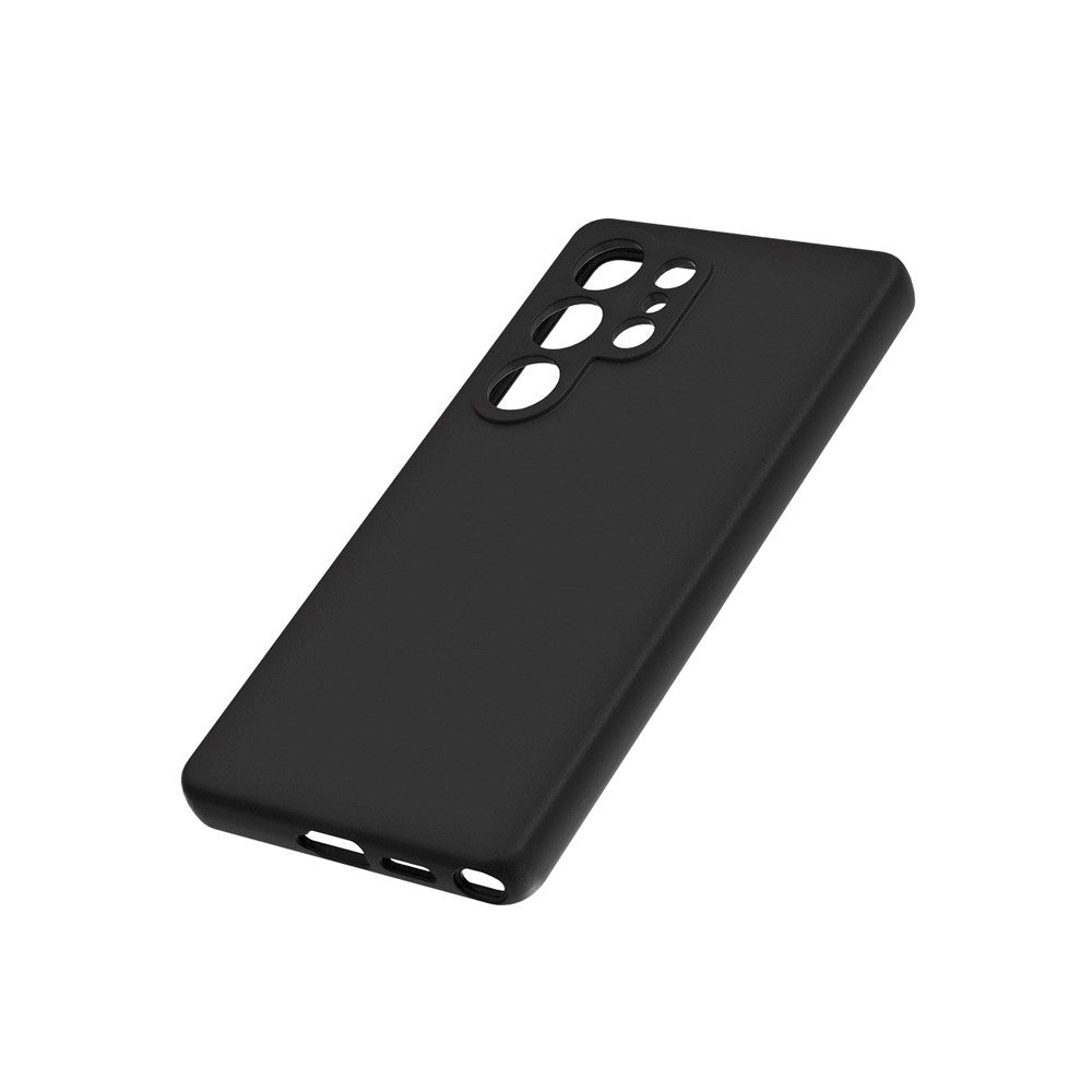 Samsung Galaxy S25 Ultra Spello Mag+ Silikon Deksel - MagSafe Kompatibel - Svart