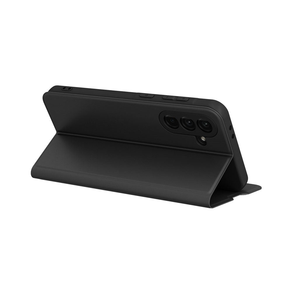 Spello Samsung Galaxy A26 (5G) Kunstskinn Flip Deksel med Stativfunksjon - Svart