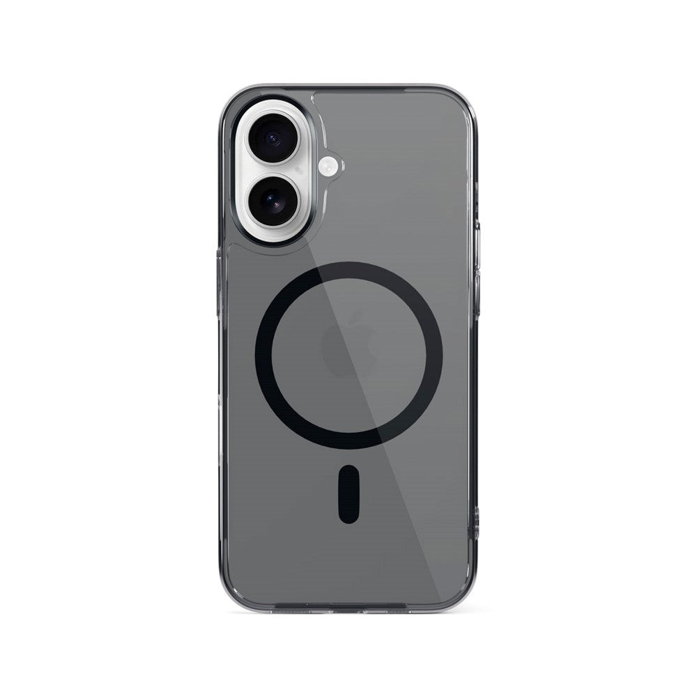 iPhone 16 Plus Epico SlimGlass Mag+ Deksel - MagSafe Kompatibel - Svart