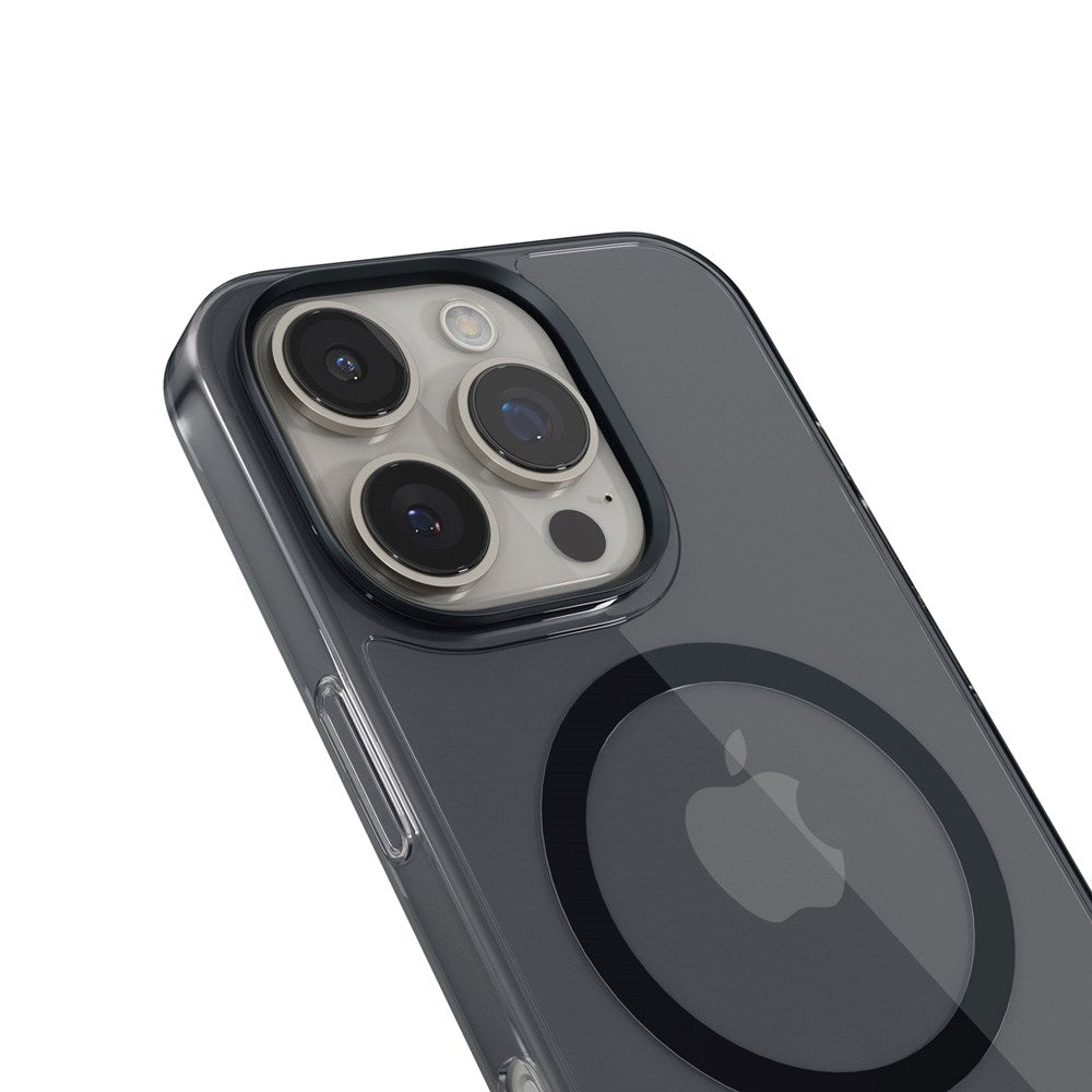 iPhone 16 Pro Epico SlimGlass Mag+ Deksel - MagSafe Kompatibel - Svart