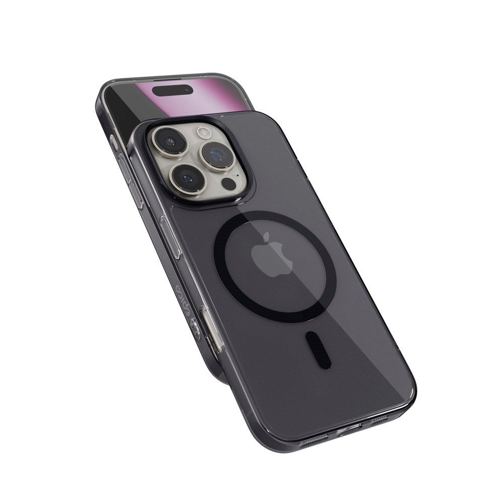 iPhone 16 Pro Max Epico SlimGlass Mag+ Deksel - MagSafe Kompatibel - Svart