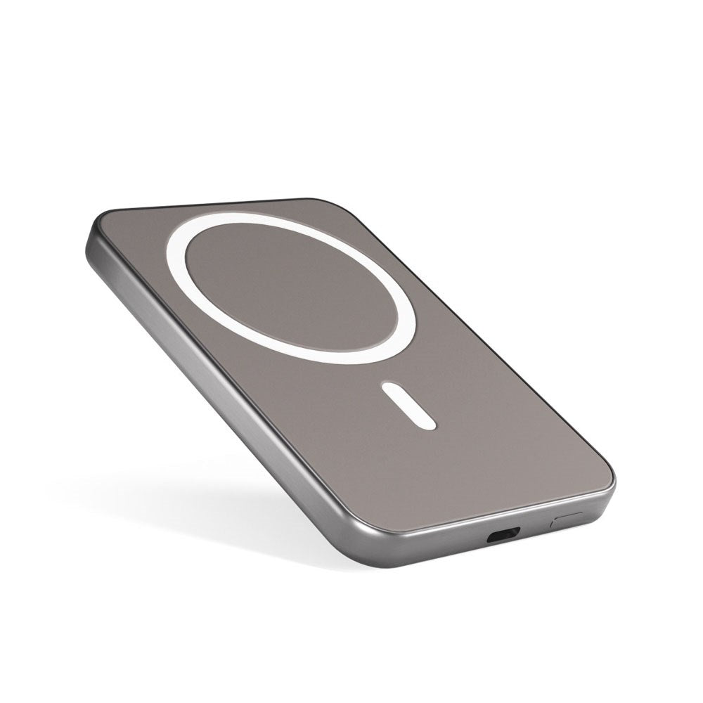 Epico UltraPack 20W Trådløs Power Bank 5000 mAh - MagSafe / Qi2 Kompatibel - Titanium