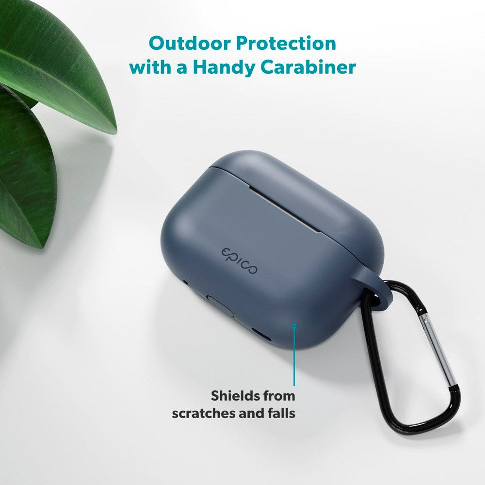Apple AirPods Pro (3. gen.) Epico Outdoor Silicone Deksel - Blå