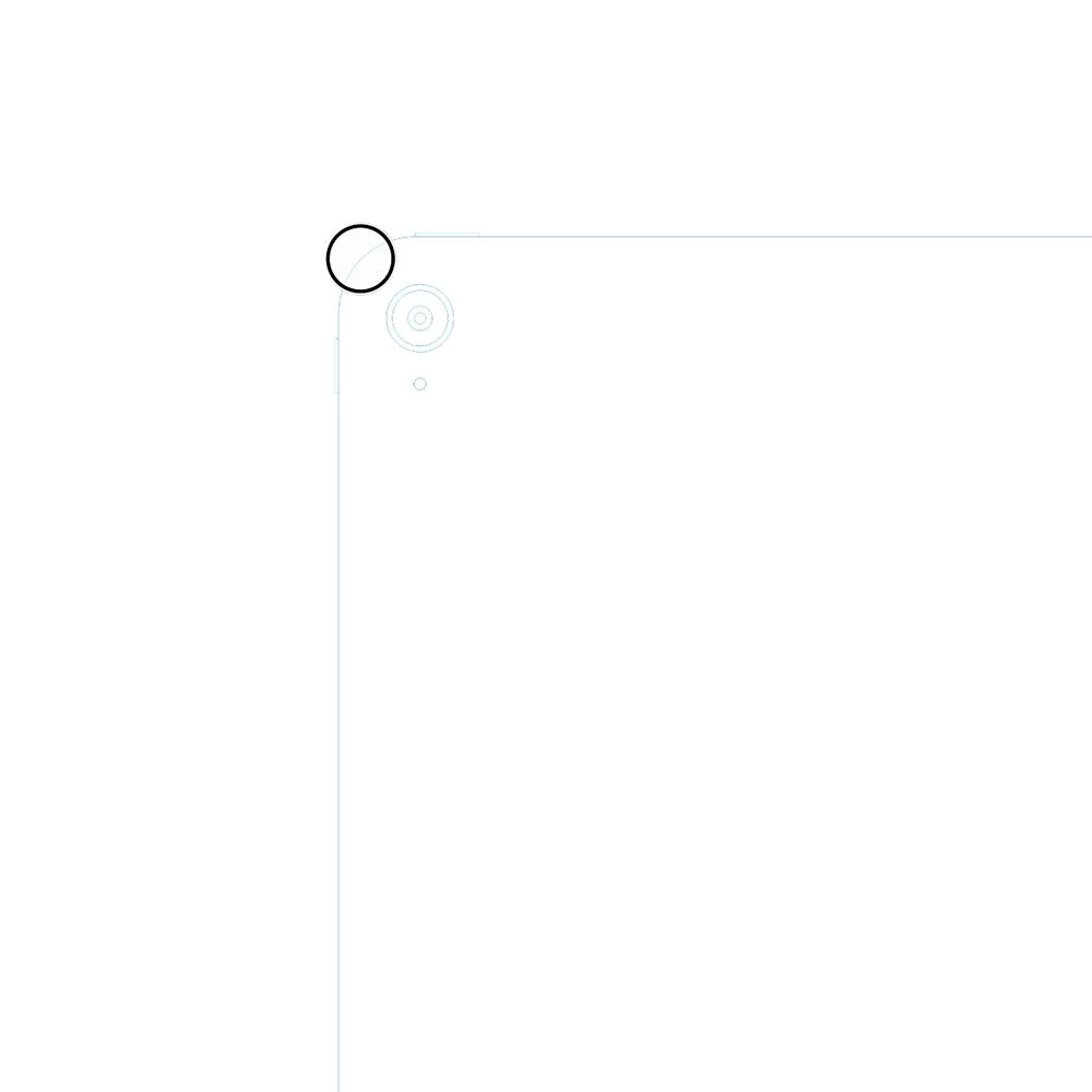 iPad 11" (2025) / 10.9" (2024 / 2020) / Mini (2021) / Air 13" (2025 / 2024) / Air 11" (2025 / 2024) / Air (2020) Epico Kameralinsebeskyttelsesglass m. Installasjonsramme - Gjennomsiktig