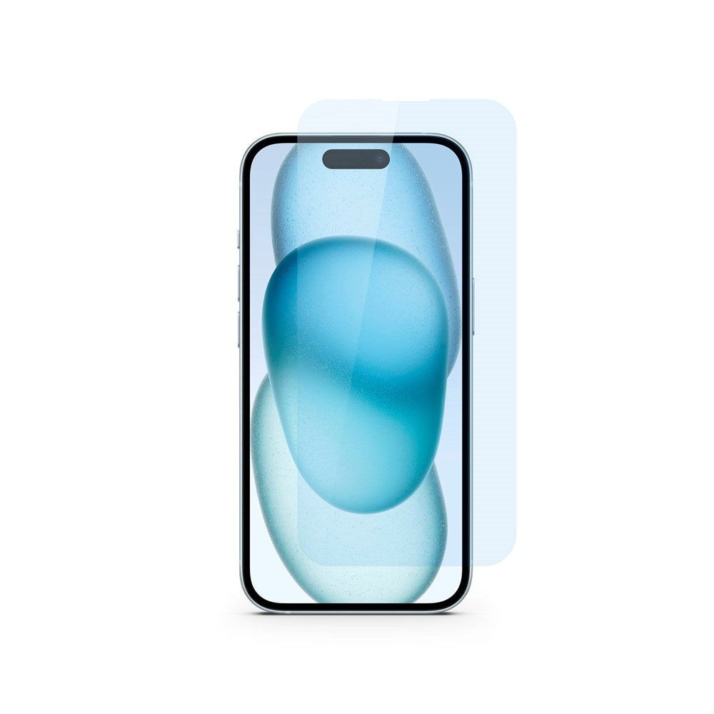 iPhone 16 Plus / 15 Plus / 14 Pro Max Epico Glass Standard Fit Skjermbeskyttelsesglass m. Monteringsramme - Gjennomsiktig