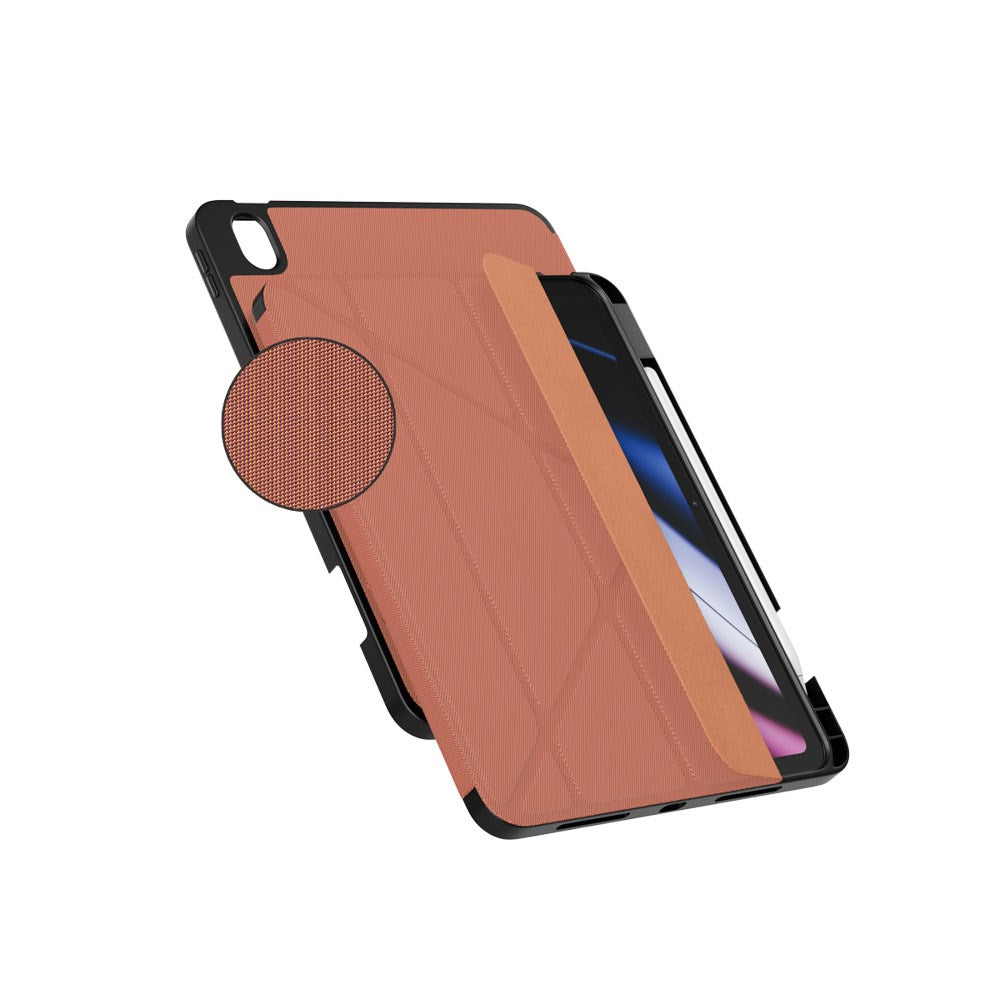 iPad 11" (2025) / 10.9" (2024 / 2022) Epico SolidWoven Flip Deksel - Sienna