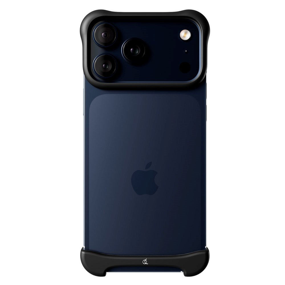 iPhone 17 Pro Max Arc Pulse Aluminum Bumper Deksel - Matte Black