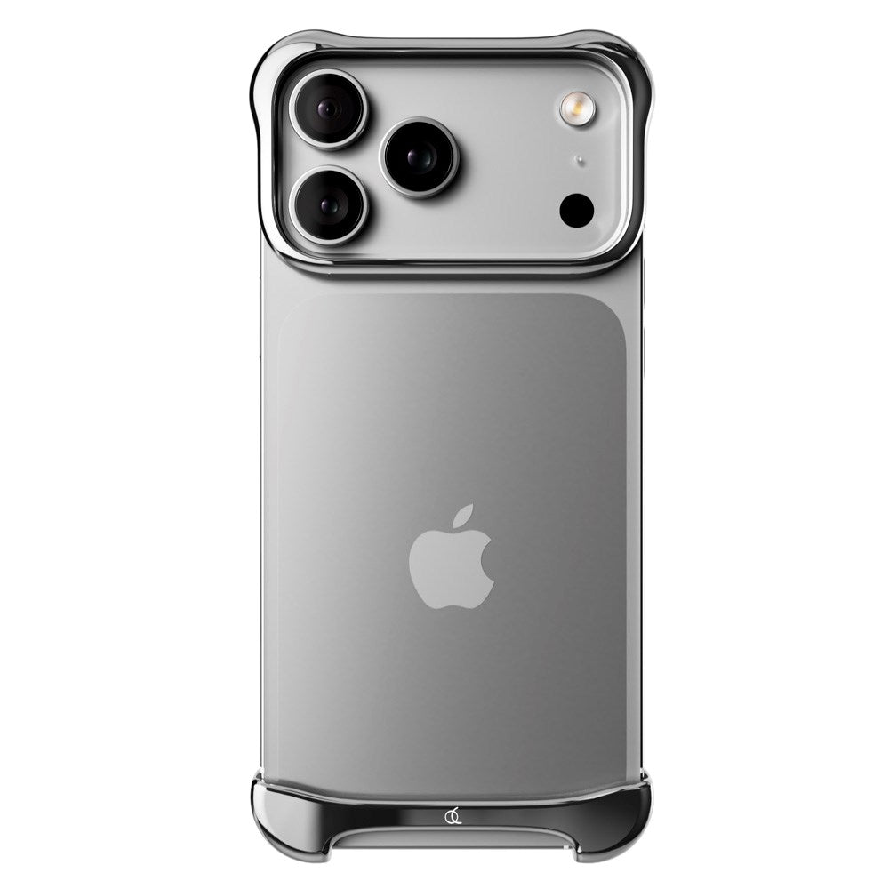 iPhone 17 Pro Max Arc Pulse Aluminum Bumper Deksel - Silver