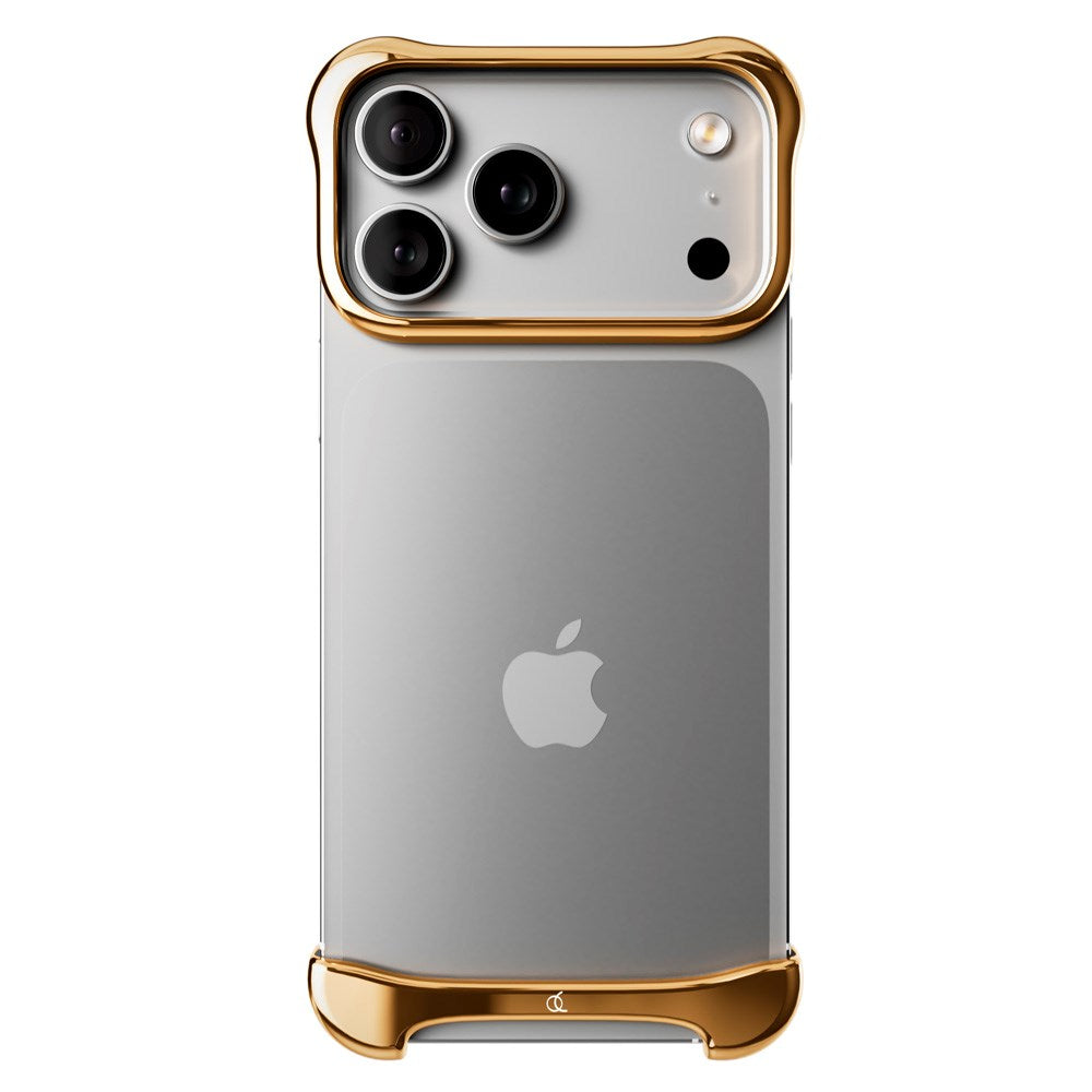 iPhone 17 Pro Max Arc Pulse Aluminum Bumper Deksel - Gold