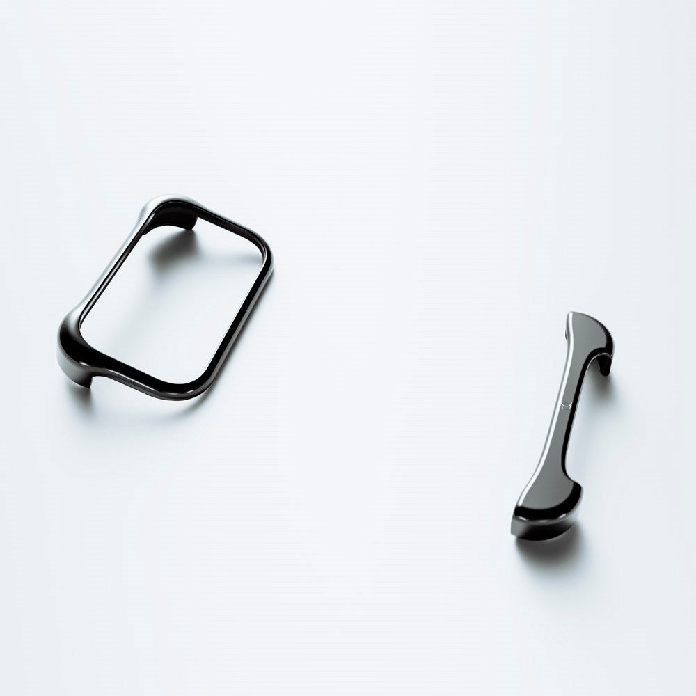 iPhone 17 Pro Max Arc Pulse Titanium Bumper Deksel - Onyx Black