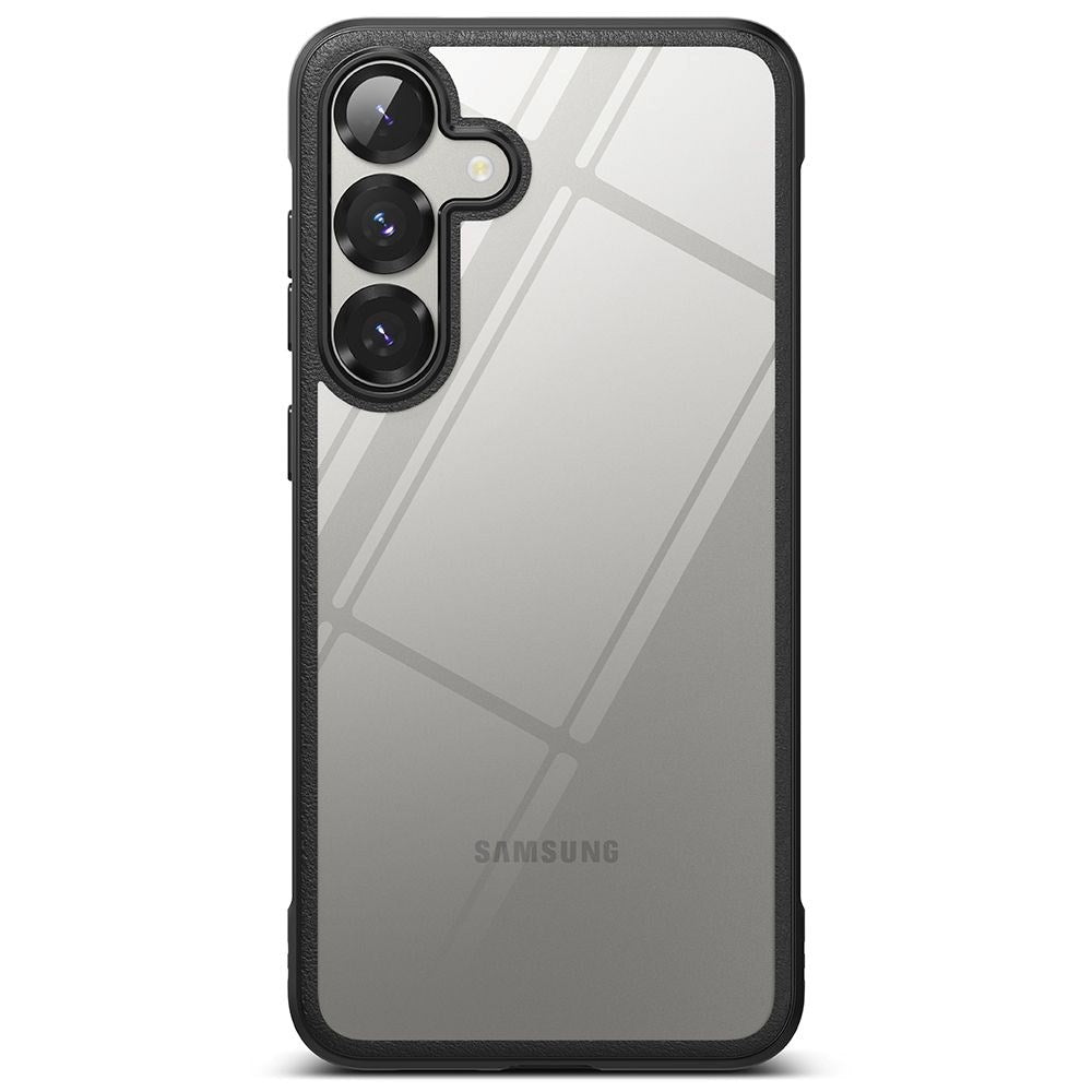Samsung Galaxy S25 Ringke Fusion Bold Deksel - Gjennomsiktig / Svart