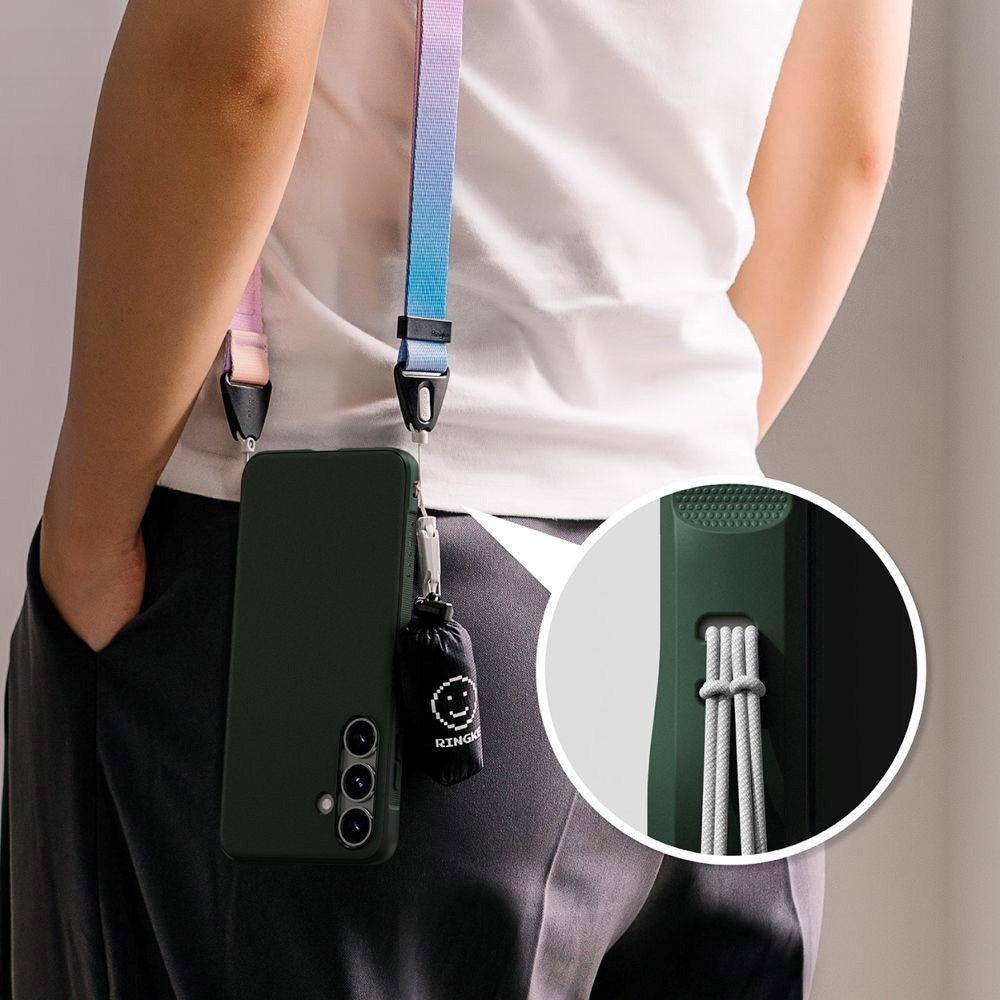 Samsung Galaxy S25 - Ringke Onyx Plast Deksel - Grønn