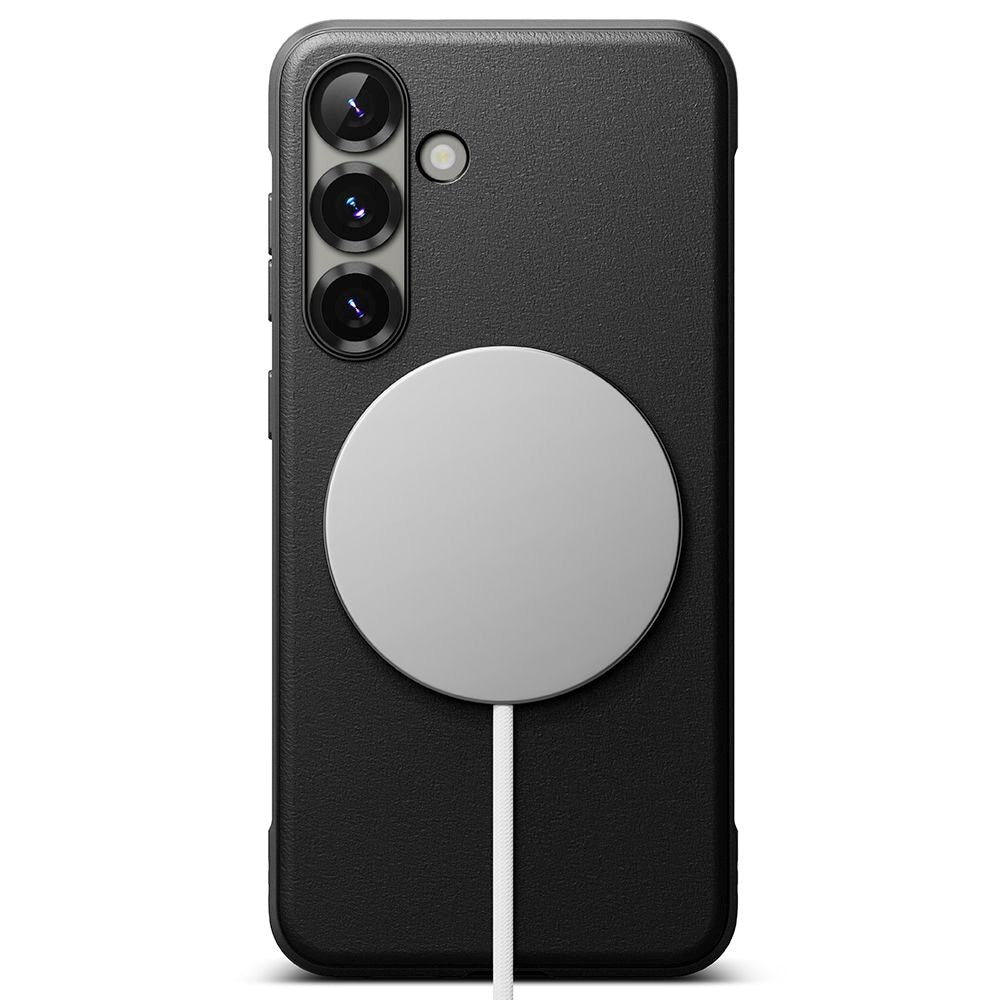 Samsung Galaxy S25 - Ringke Onyx Plast Deksel - MagSafe Kompatibel - Svart