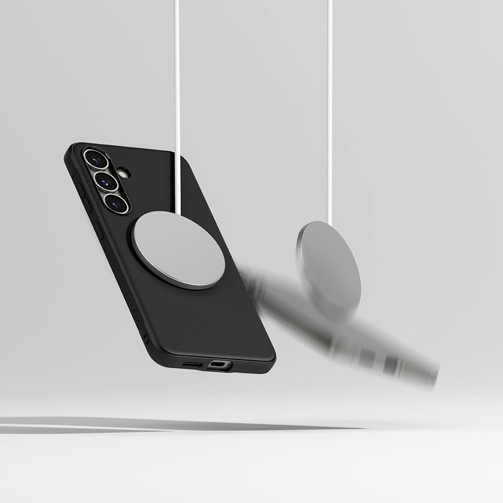 Samsung Galaxy S25 - Ringke Onyx Plast Deksel - MagSafe Kompatibel - Svart