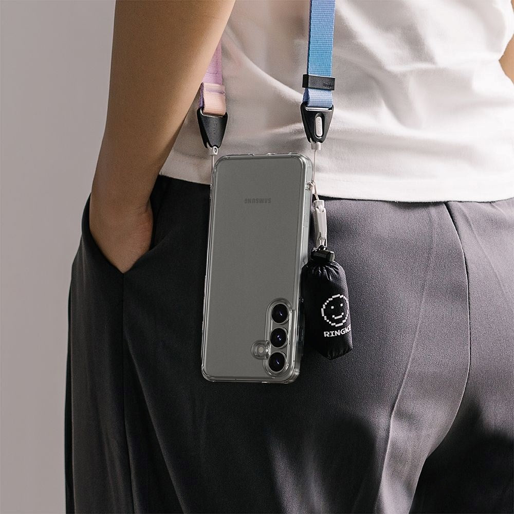 Samsung Galaxy S25+ (Plus) Ringke Fusion Deksel - Gjennomsiktig