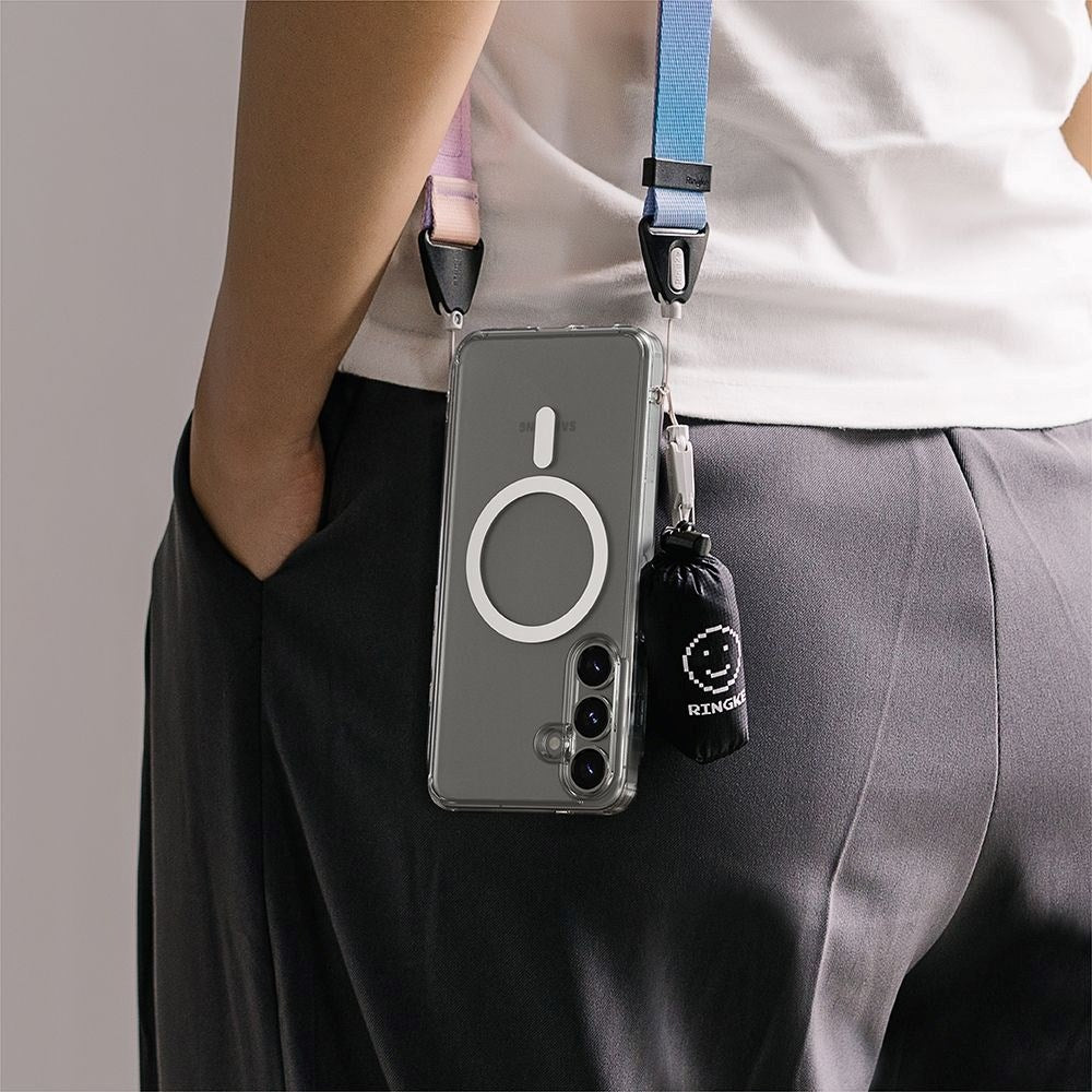 Samsung Galaxy S25+ (Plus) Ringke Fusion Magnetic Deksel - MagSafe Kompatibel - Gjennomsiktig