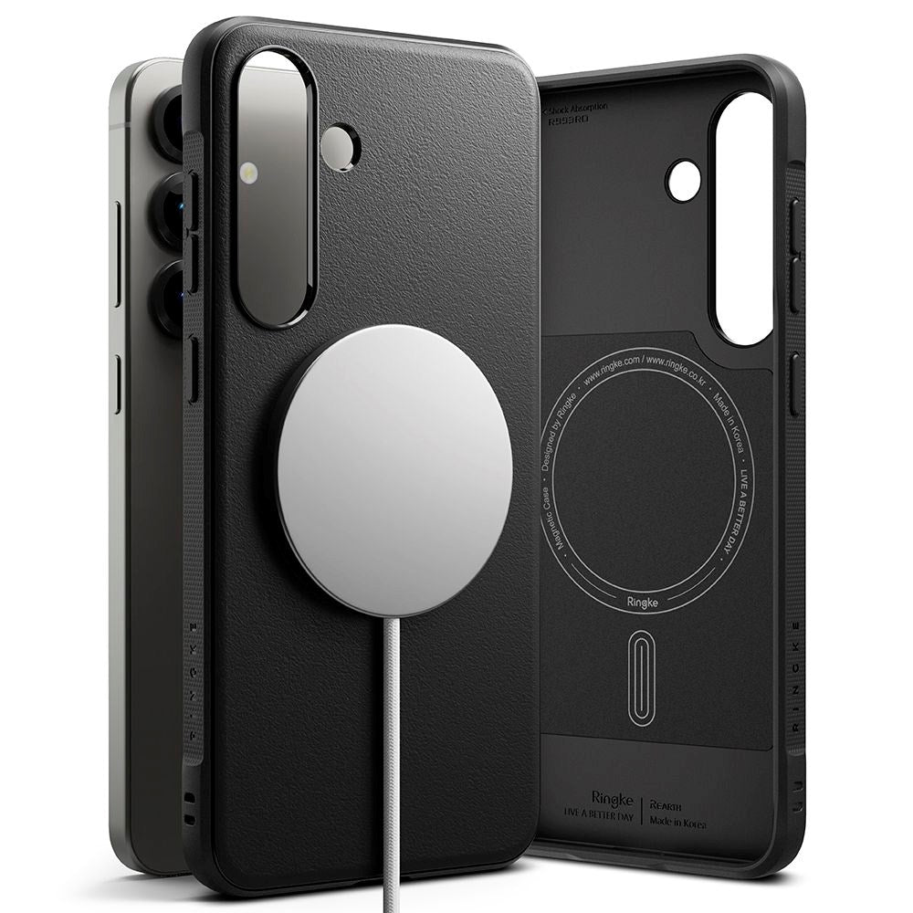 Samsung Galaxy S25+ (Plus) - Ringke Onyx Plast Deksel - MagSafe Kompatibel - Svart