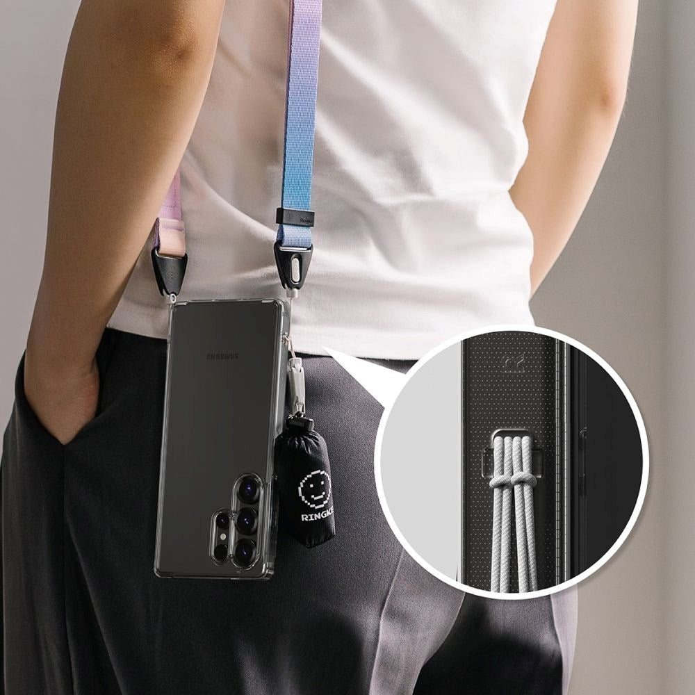 Samsung Galaxy S25 Ultra Ringke Fusion Deksel - Gjennomsiktig